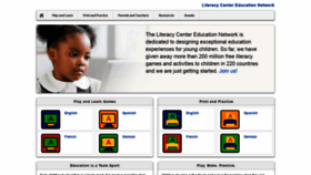 What Literacycenter.net website looked like in 2020 (4 years ago)