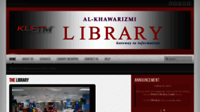 What Library.kuptm.edu.my website looked like in 2020 (4 years ago)