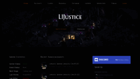What L1justice.com website looked like in 2020 (4 years ago)