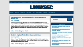 What Linuxsec.org website looked like in 2020 (4 years ago)