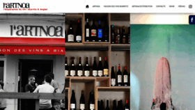 What Lartnoa.com website looked like in 2020 (4 years ago)