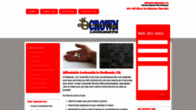 What Locksmithredlandsca.com website looked like in 2020 (4 years ago)
