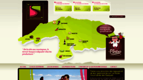 What Laroutegourmandedesbasques.com website looked like in 2020 (4 years ago)