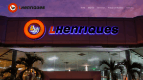 What Lhenriques.com website looked like in 2020 (4 years ago)