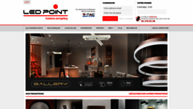 What Led-point.be website looked like in 2020 (4 years ago)