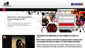 What Learn.redandyellow.co.za website looked like in 2020 (4 years ago)