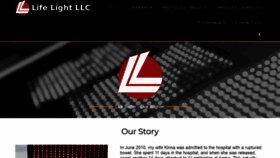 What Lifelightllc.com website looked like in 2020 (4 years ago)