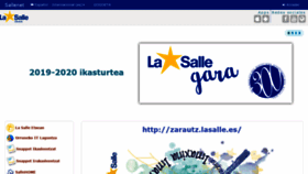 What Lasallezarautz.sallenet.org website looked like in 2020 (4 years ago)