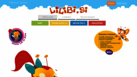 What Lilibi.si website looked like in 2020 (4 years ago)