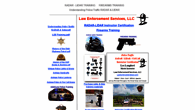 What Lawenforcementservices.biz website looked like in 2020 (4 years ago)