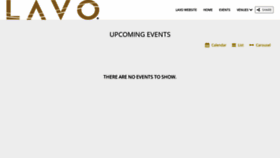What Lavorestaurant.taogroup.com website looked like in 2020 (4 years ago)