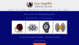 What Losangelesjewelrybuyer.com website looked like in 2020 (4 years ago)