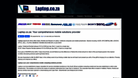 What Lenovolaptop.co.za website looked like in 2020 (3 years ago)