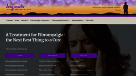 What Living-smarter-with-fibromyalgia.com website looked like in 2020 (4 years ago)
