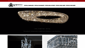 What Luxuriouscrystalchandeliers.com website looked like in 2020 (4 years ago)