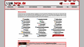 What Linkheim.de website looked like in 2020 (4 years ago)