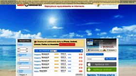 What Lastminuter.pl website looked like in 2020 (5 years ago)
