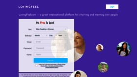 What Lovingfeel.com website looked like in 2020 (4 years ago)