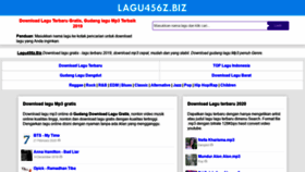 What Lagu456z.biz website looked like in 2020 (3 years ago)