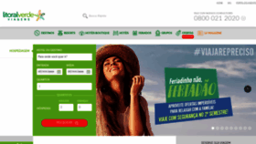 What Litoralverde.com.br website looked like in 2020 (4 years ago)