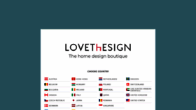 What Lovethesign.com website looked like in 2020 (3 years ago)