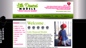 What Littlediamondmodels.com website looked like in 2020 (4 years ago)