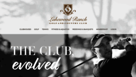 What Lakewoodranchgolf.com website looked like in 2020 (4 years ago)
