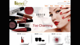 What Lomeicosmetics.com website looked like in 2020 (4 years ago)