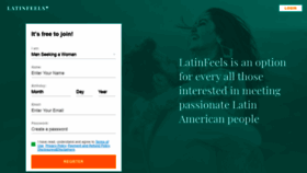 What Latinfeels.com website looked like in 2020 (4 years ago)
