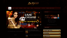 What Lucky303.com website looked like in 2020 (4 years ago)