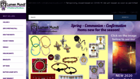 What Lumenmundi.com website looked like in 2020 (4 years ago)