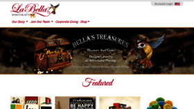 What Labellabaskets.com website looked like in 2020 (4 years ago)