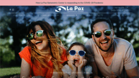 What Lapazoptometric.com website looked like in 2020 (4 years ago)