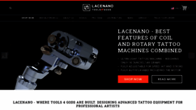 What Lacenano.com website looked like in 2020 (3 years ago)