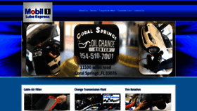 What Lube-express.com website looked like in 2020 (4 years ago)