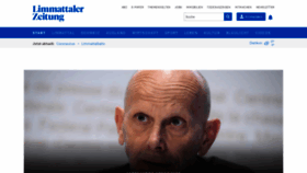 What Limmattalerzeitung.ch website looked like in 2020 (4 years ago)