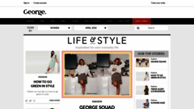 What Lifeandstyle.asda.com website looked like in 2020 (4 years ago)