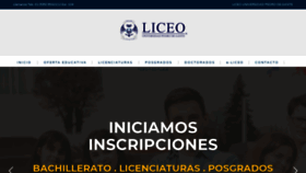 What Liceoupg.edu.mx website looked like in 2020 (4 years ago)