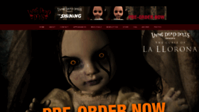 What Livingdeaddolls.com website looked like in 2020 (4 years ago)