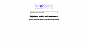 What Livrebooks.com.br website looked like in 2020 (5 years ago)