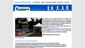 What Laufservice-jena.de website looked like in 2020 (4 years ago)