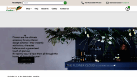 What Luxurygardensuk.com website looked like in 2020 (3 years ago)