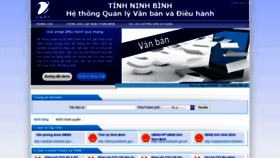 What Lienthong.ninhbinh.gov.vn website looked like in 2020 (4 years ago)