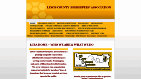 What Lewiscountybeekeepers.org website looked like in 2020 (4 years ago)