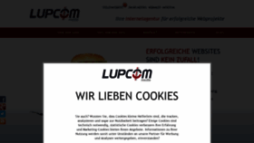 What Lupcom.de website looked like in 2020 (4 years ago)