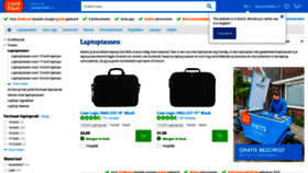 What Laptoptasshop.be website looked like in 2020 (3 years ago)