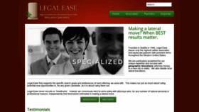 What Legalease.com website looked like in 2020 (4 years ago)