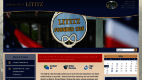 What Lititzborough.org website looked like in 2020 (4 years ago)