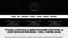 What Larypiercing.fi website looked like in 2020 (4 years ago)