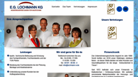 What Lochmann-iv.de website looked like in 2020 (3 years ago)